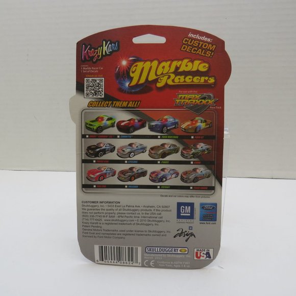 2013 Marble Racers "Volcano" New Sealed Skullduggery. - Picture 2 of 2
